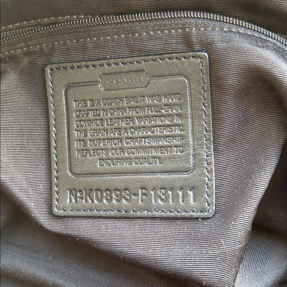 Coach Y2K SoHo Black Leather Large Dome Satchel - Excellent Condition! - Picture 7 of 10